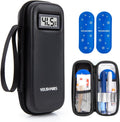 Insulin Cooler Travel Case, Peptide Travel Case with Temp Display